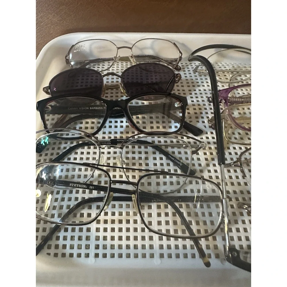 Lot of 15 Total Glasses Mixed + 9 Cases miscellaneous Vintage